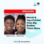 Big Brother Titans : Marvin & Yaya Evicted From Show