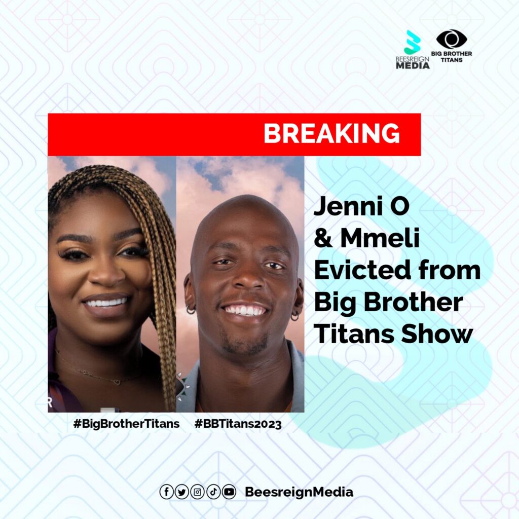 Big Brother Titans : Jenni O & Mmeli Suffer Eviction