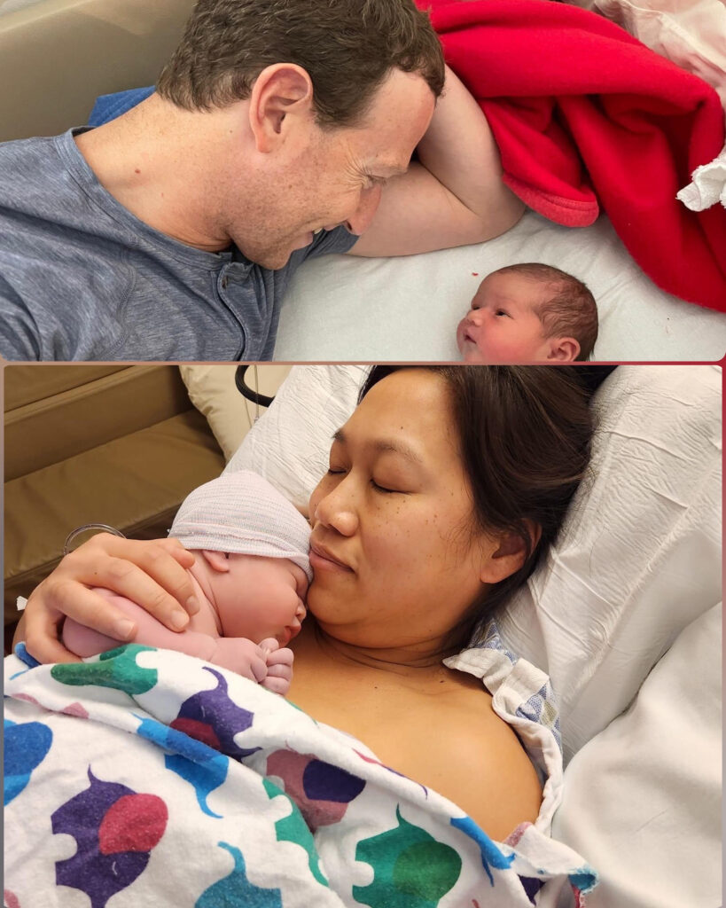 Mark Zuckerberg and Wife Welcome Third Baby