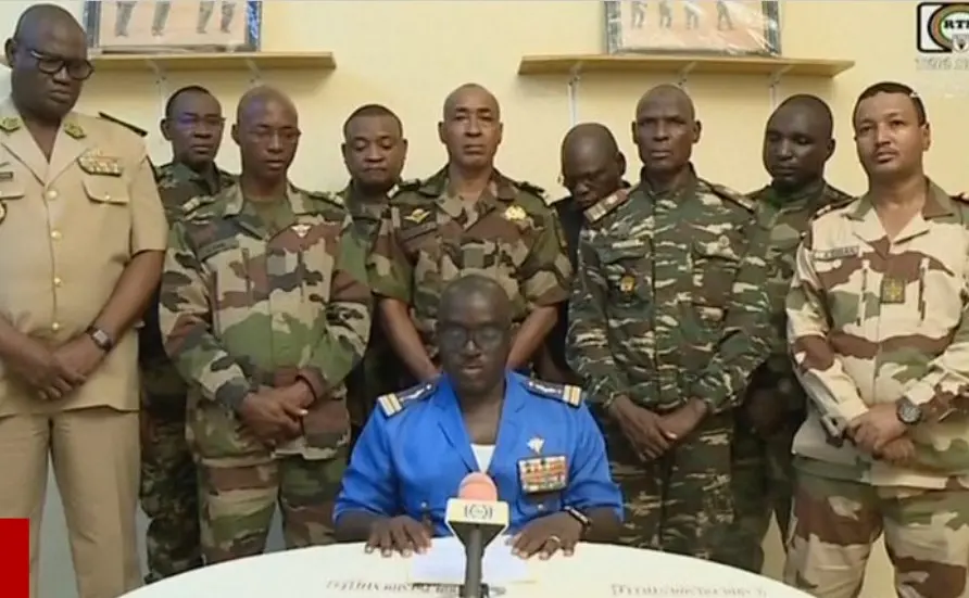 Niger Republic’s Army Command backs Coup