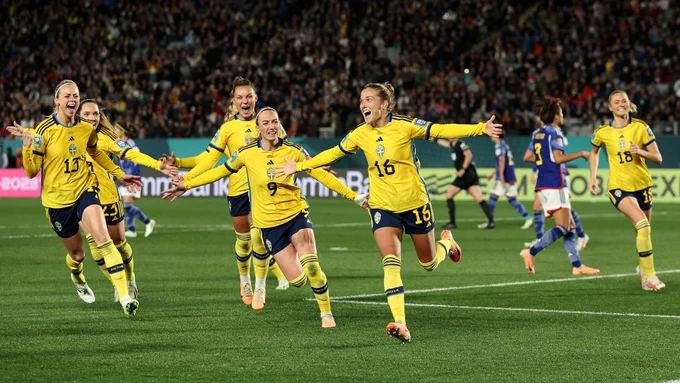 Sweden beat Japan 2-1, to book semi-final spot at Women’s World Cup