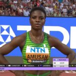 Tobi Amusan wins Heat at World Athletics Championship