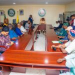 Ogun Local Government chairmen prostrate, bow to apologize to Governor Abiodun