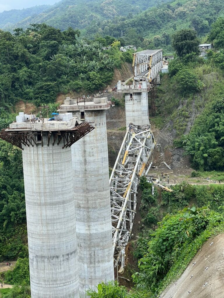 Railway Bridge Collapse kills 17 people in India