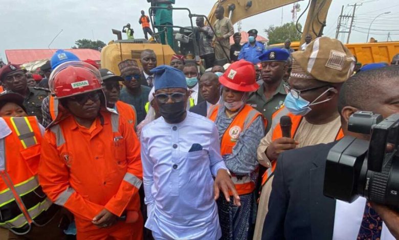 Wike visits site of building collapse, insists on demolition of unapproved structures