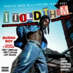 Burna Boy’s album “I told them” climbs to number 1 in UK Charts