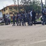 Security Officers disrupt planned protest of UNILAG students over hike in School Fees