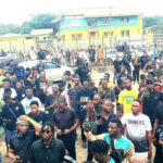 Mohbad’s death: Youths stage protest in Abeokuta to demand for Justice (VIDEOS)