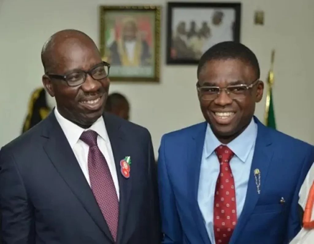 Edo deputy Governor Shuaibu withdraws Court case against Obaseki