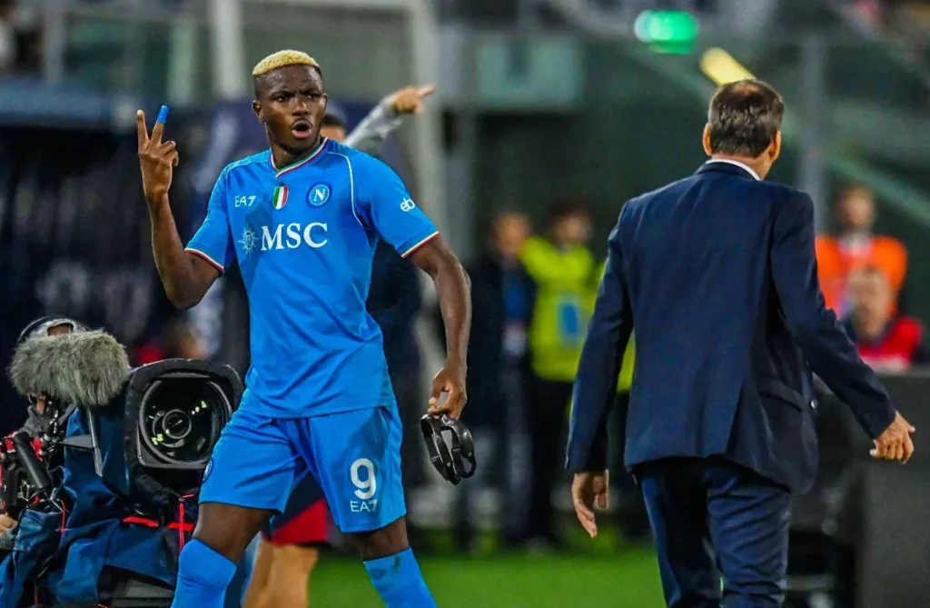 Osimhen deletes Napoli-related content from Instagram page, as agent threatens lawsuit