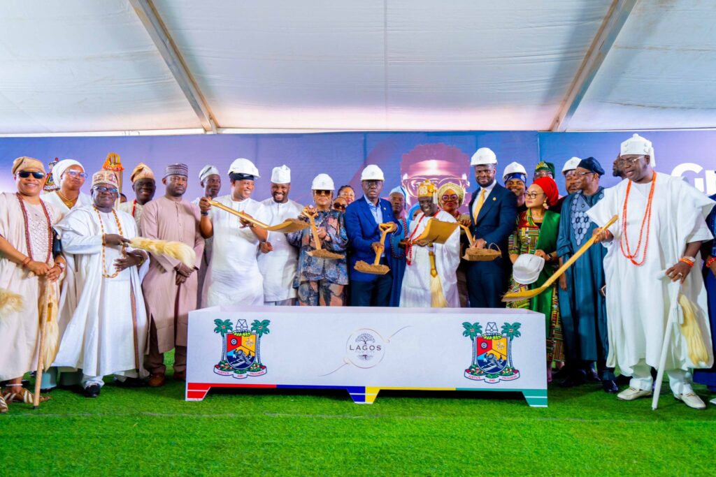 Sanwo-Olu launches construction of $100 million Lagos Film City at Epe, Lagos