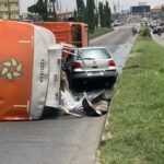 LASTMA, LASEMA, Fire Service prevent fire explosion, after Petrol Tanker accident in Surulere