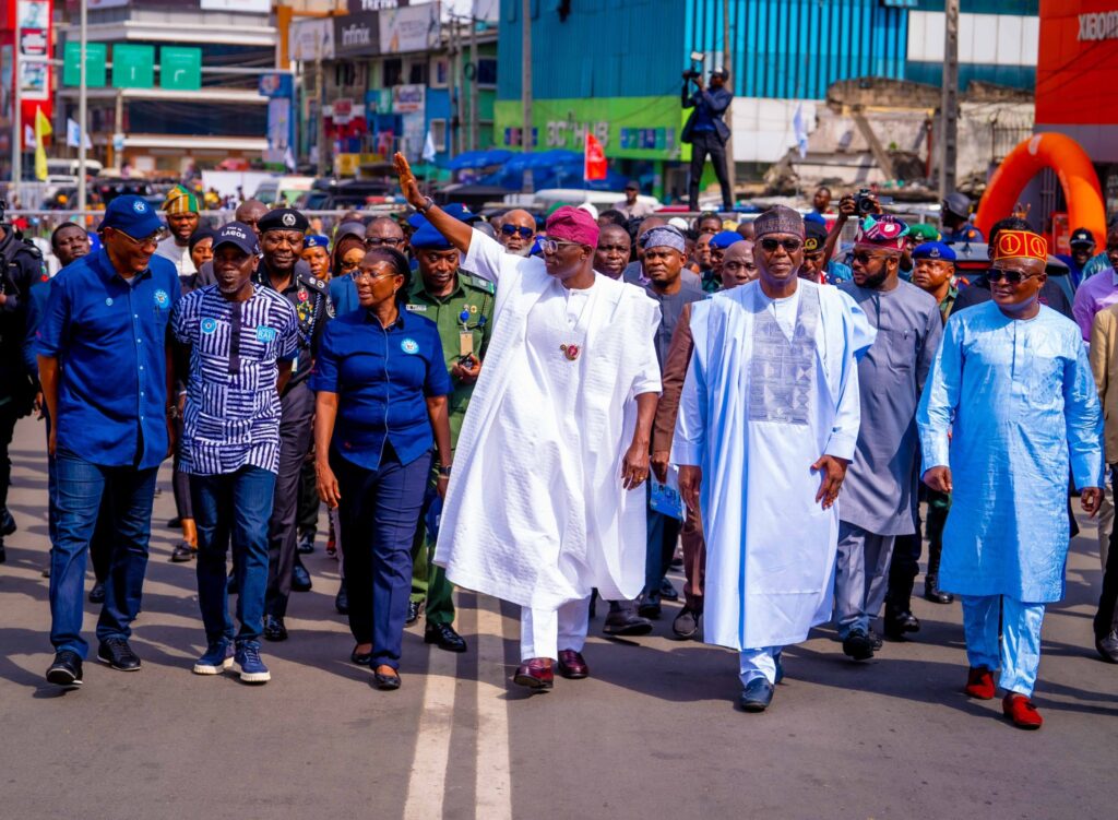 Governor Sanwo-Olu commissions Red Line Ikeja Overpass Bridge