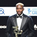 Super Eagles Striker Victor Osimhen Wins Italian Footballer of The Year Award