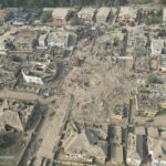 WATCH: Aerial Photos and Video Reveal Damages of Ibadan Explosion