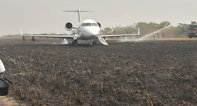 Private Jet Carrying VIPs Crash Lands in Ibadan