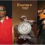 Wizkid’s ‘Essence’ Achieves Quadruple Platinum Status in the United States