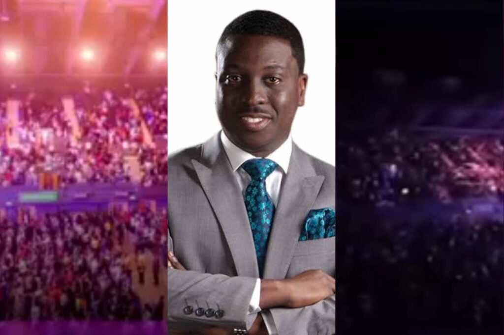 Pastor Bolaji Pulls in Massive Crowd to the Ovo Arena in London for a Worship Gathering