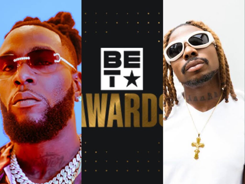 Asake and Burna Boy nominated in the 2024 BET award [Full List]