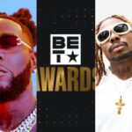 Asake and Burna Boy nominated in the 2024 BET award [Full List]