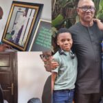 Peter Obi visits Junior Pope’s family after burial