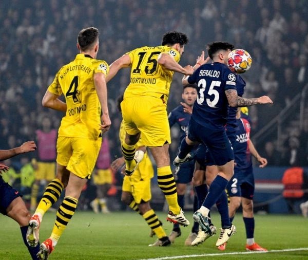 Dortmund qualifies into Champions League final as they knock out PSG