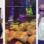 Tony Tetuila gets stash of money after hailing Burna Boy at a club