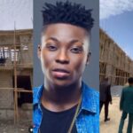 Reekado Banks displays his pending multimillion naira project