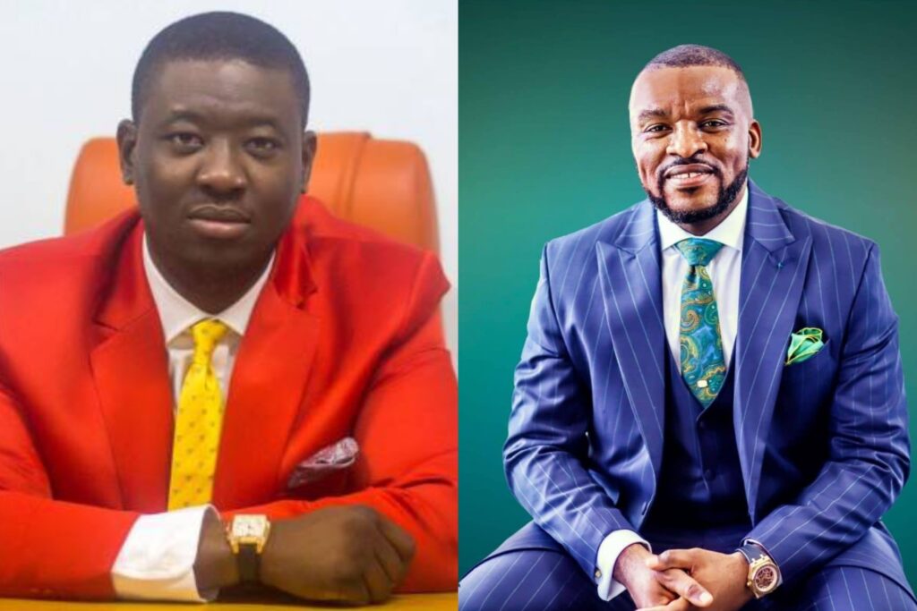 Leke Adeboye quizzes Oyedepo’s son, Isaac on why he left father’s church