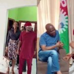 Paul Okoye and Ivy Ifeoma, visits Abia Governor, Alex Otti