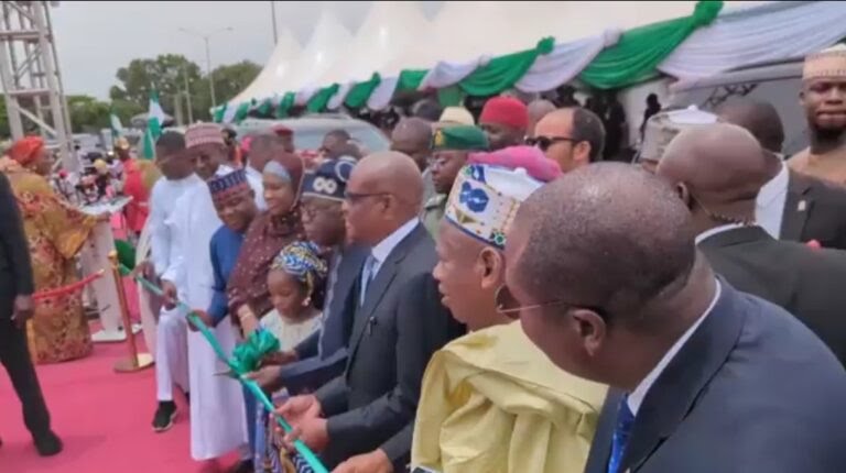 Tinubu commissions flyover link bridge in Abuja’s Wuye district