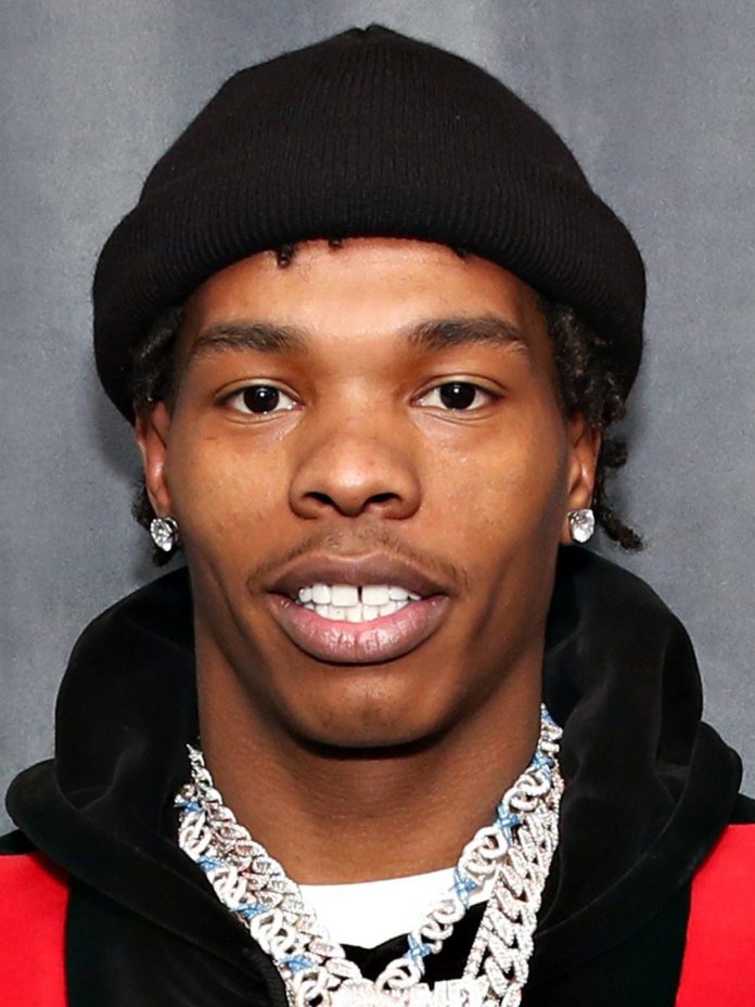 Three shot on rapper Lil Baby’s music video set