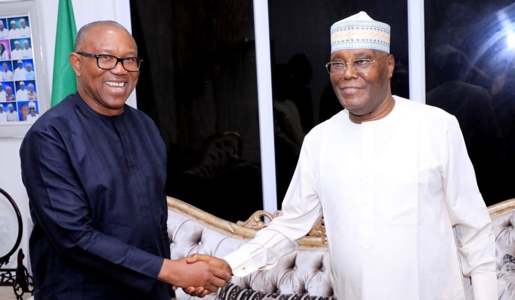 Atiku Abubakar and Peter Obi reunites first time since 2023 election