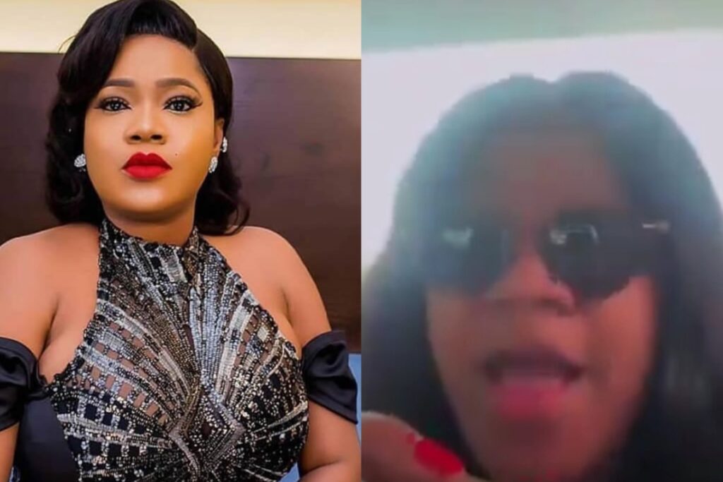 Toyin Abraham Threatens to Take Action Against Online User Who Cursed Her Son