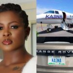 Bbnaija Ka3na faces massive backlash over private jet she falsely claim to be hers