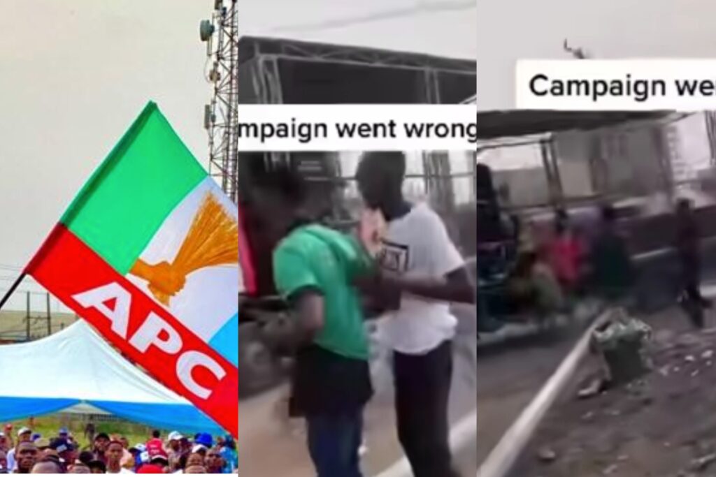 Ondo youths disrupts APC campaign in the state