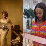 Chioma Emotional As She Sees Her Wedding Dress For The First Time