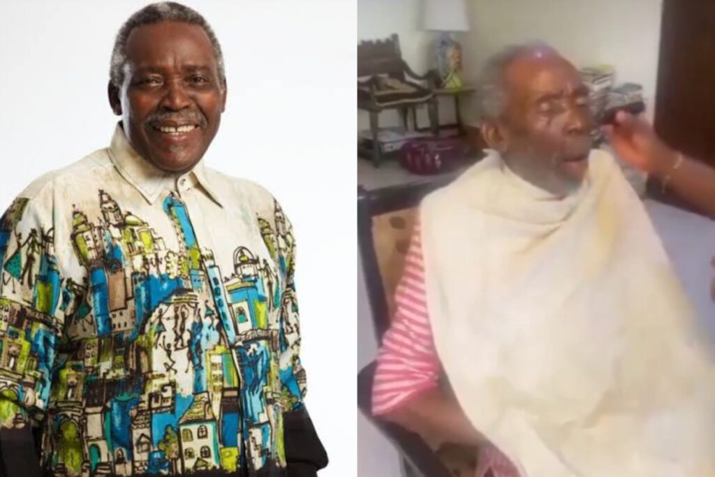 Olu Jacobs denies his death in a video