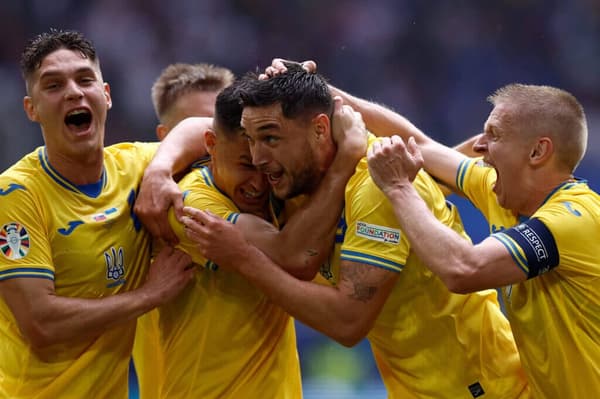 Ukraine produces stirring 2-1 comeback win against Slovakia at Euro 2024