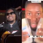 Olamide bless popular TikToker, Peller on TikTok with 1 million naira