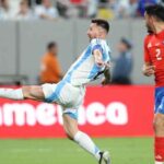 Argentina squeeze out a narrow 1 nil win against Chile