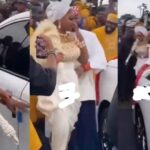 CHIVIDO: Davido surprises Chioma with a brand new Car at wedding venue