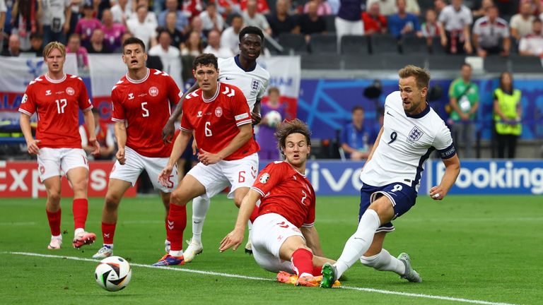 Denmark 1 v 1 England: England draw against Denmark despite early lead