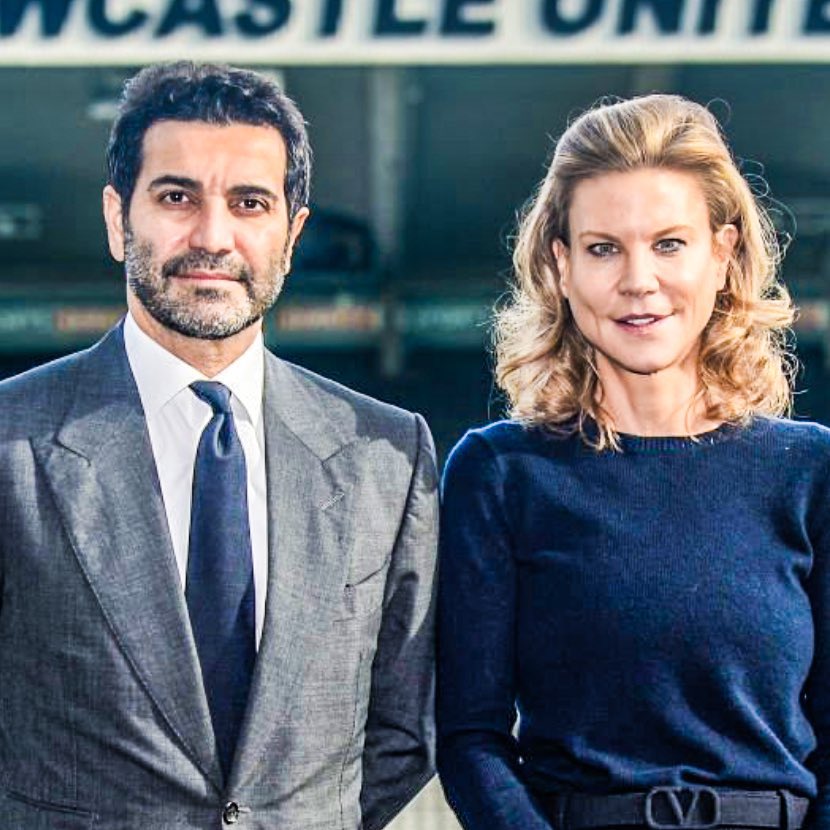 Newcastle co-owners Amanda Staveley and Mehrdad Ghodoussi will leave the club