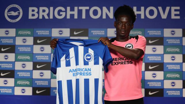 Brighton and Hove Albion signs  youngster Amario Cozier-Duberry, after Arsenal’s exit