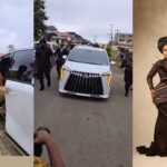 Reactions as Davido arrives Osun state with his wedding car gift