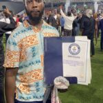 Man, Babajide Isreal, breaks Guinness World Record for the longest twerking hour