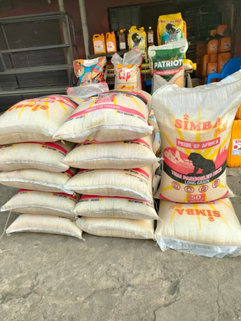 Planned Protest: FG begins the sale of 50kg rice at N40,000