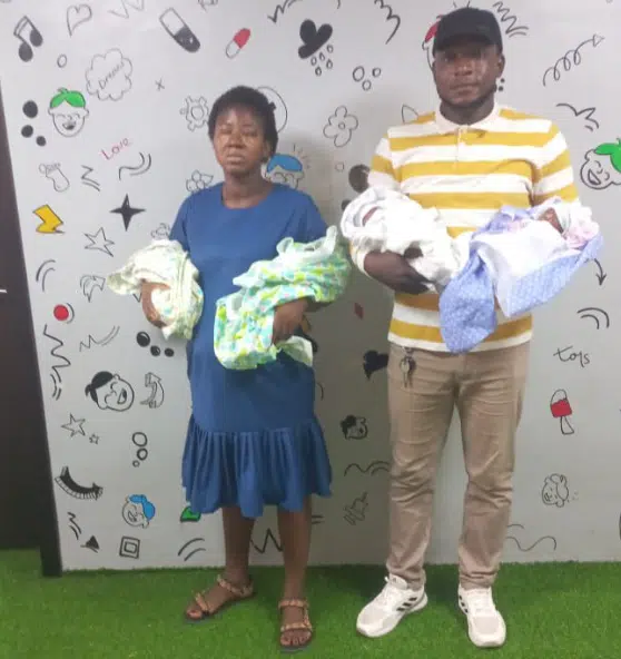 Nigerians donates over N6M for man who welcomed quadruplets