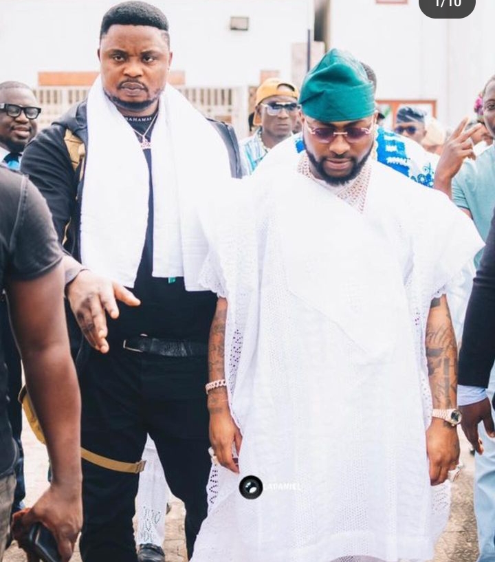 Davido and his bouncer, Segxy, breaks silence regarding viral Davido’s slap